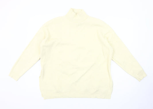 Womens UK Size S Stradivarius Ivory Pullover Jumper