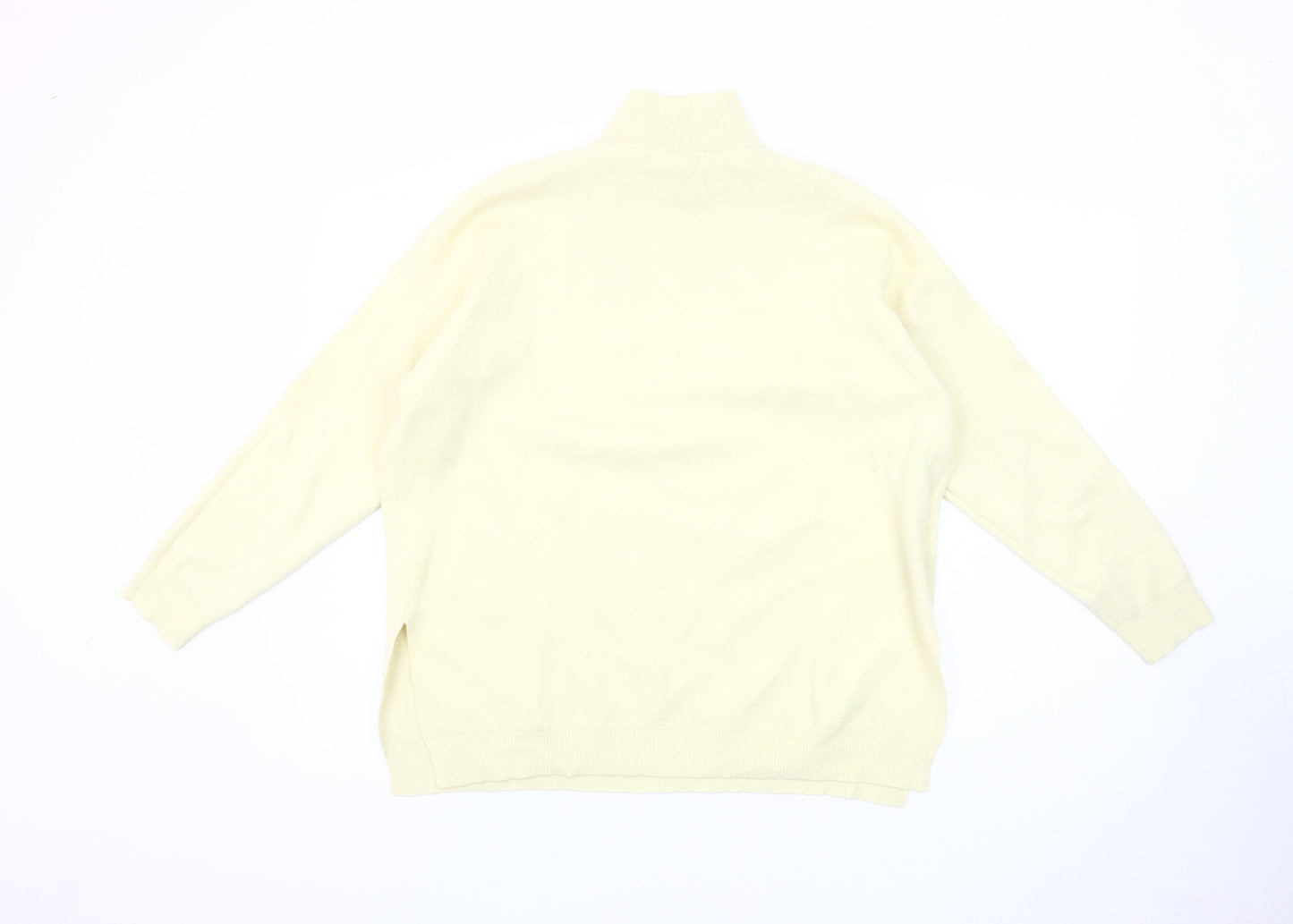 Womens UK Size S Stradivarius Ivory Pullover Jumper