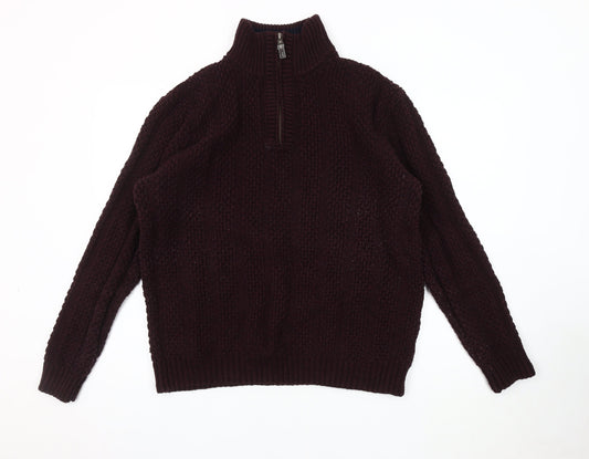 Mens UK Size M Maine Multicoloured Pullover Sweatshirt