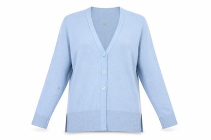 Womens UK Size XL Bonmarché Blue Cardigan Jumper
