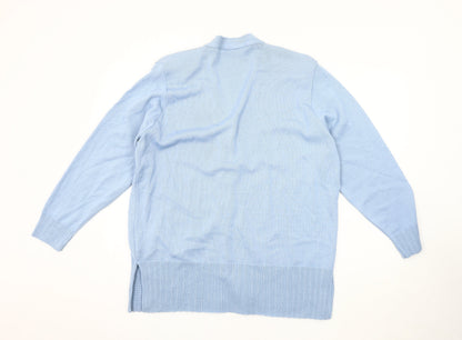 Womens UK Size XL Bonmarché Blue Cardigan Jumper