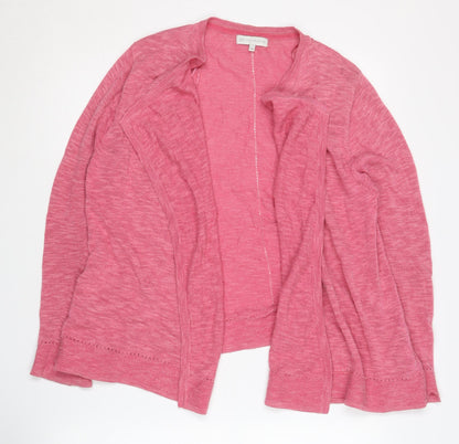 Womens UK Size 14 RJR.John Rocha Pink Cardigan Jumper