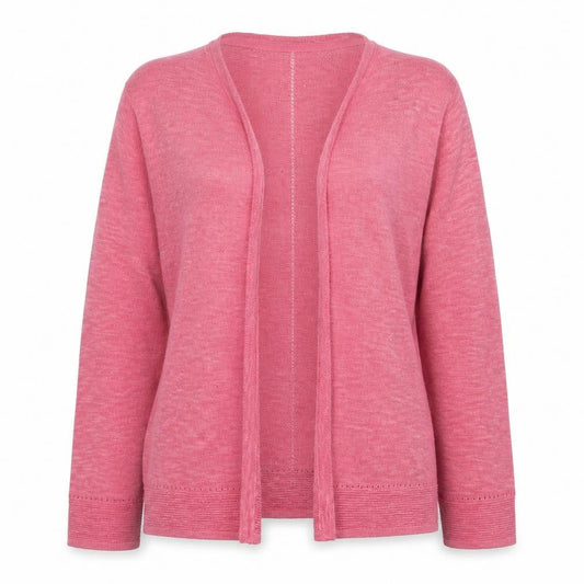 Womens UK Size 14 RJR.John Rocha Pink Cardigan Jumper