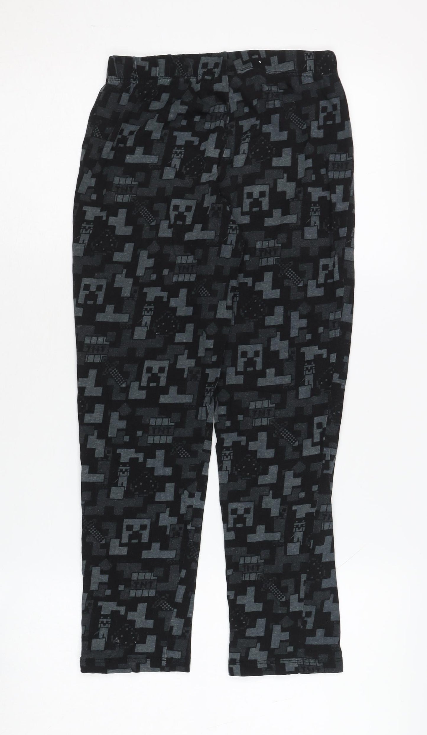 Minecraft Boys Black Graphic Pyjama Pants 9-10 Years