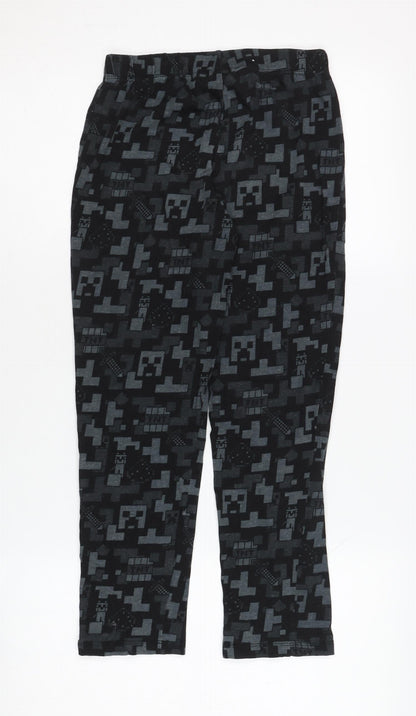 Minecraft Boys Black Graphic Pyjama Pants 9-10 Years