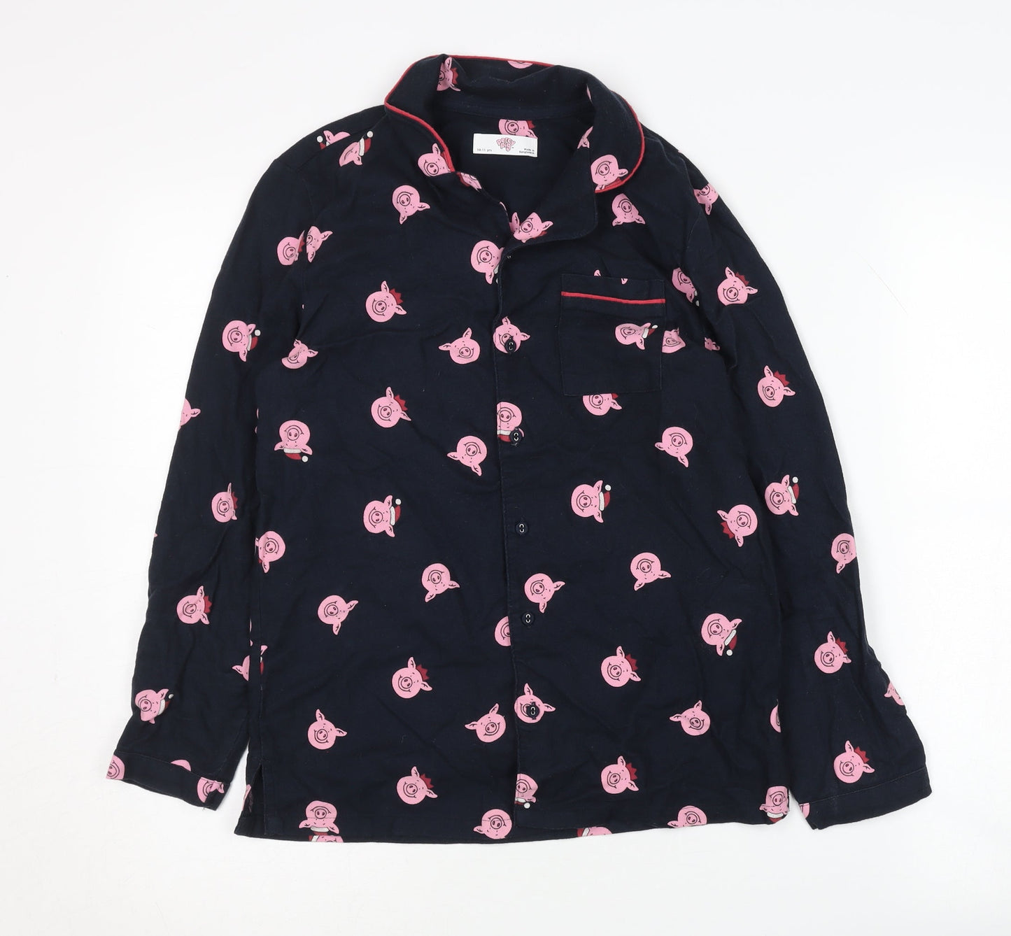 Percy Pig Girls Multicoloured Pyjama Top 10-11 Years
