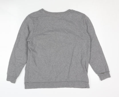 Mens UK Size S Calvin Klein Grey Pullover Sweatshirt