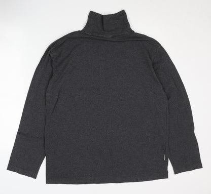 Slazenger Men’s Grey Roll Neck Jumper XL