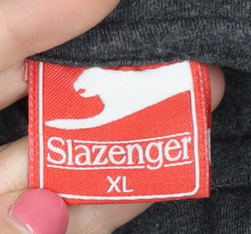 Slazenger Men’s Grey Roll Neck Jumper XL