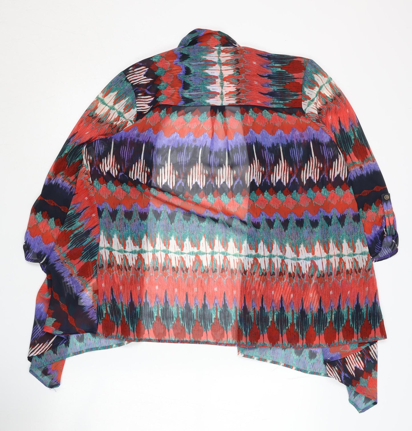 Womens UK Size 18 Marks and Spencer Multicoloured Cardigan Jumper