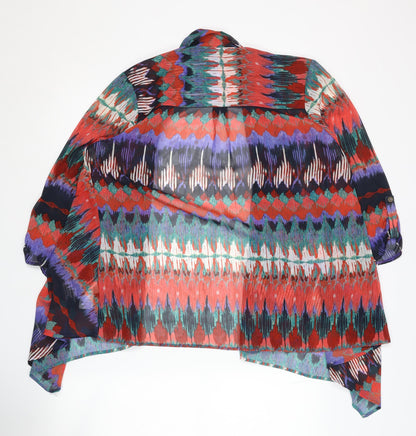 Womens UK Size 18 Marks and Spencer Multicoloured Cardigan Jumper