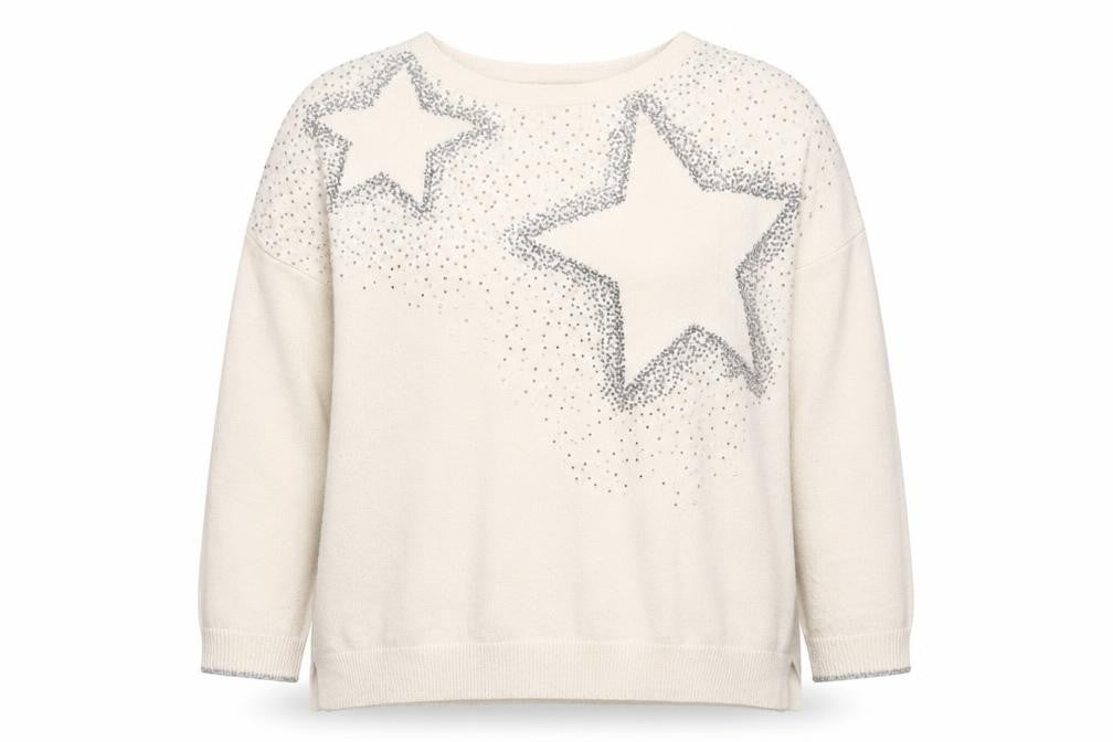 Womens UK Size XL Monsoon White Pullover Jumper
