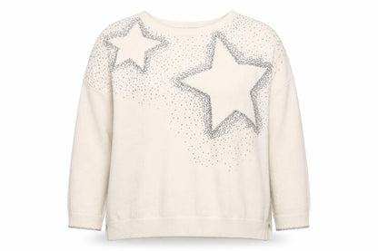 Womens UK Size XL Monsoon White Pullover Jumper