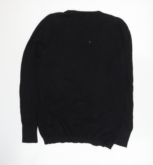 Next Women's Black Cardigan, Floral, Size 8 Petite
