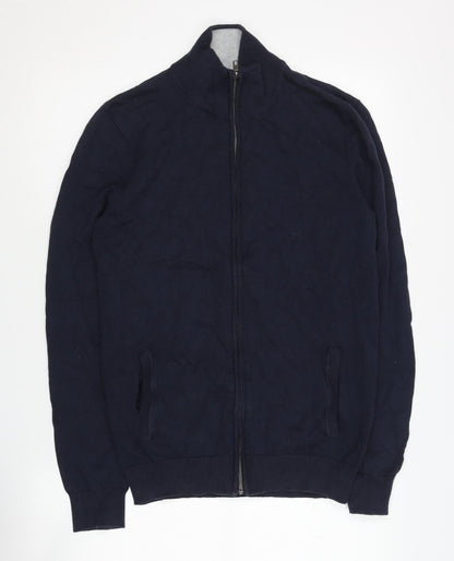 Mens UK Size M Pier One Blue Basic Jacket