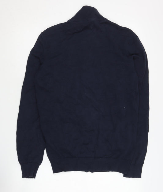 Mens UK Size M Pier One Blue Basic Jacket