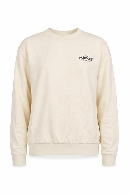 Womens UK Size M Disney Beige Pullover Sweatshirt
