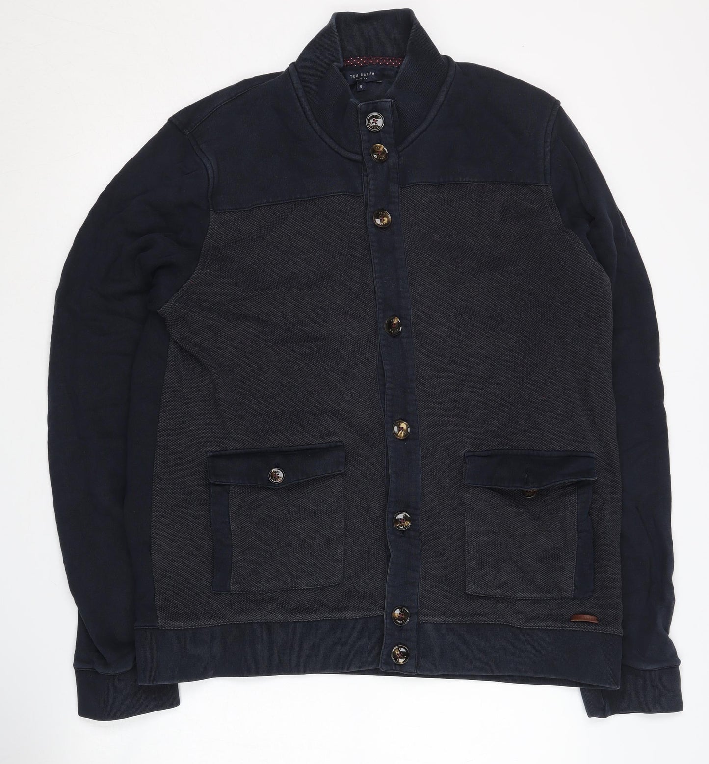 Unisex Adults UK Size 10 Ted Baker Blue Basic Jacket
