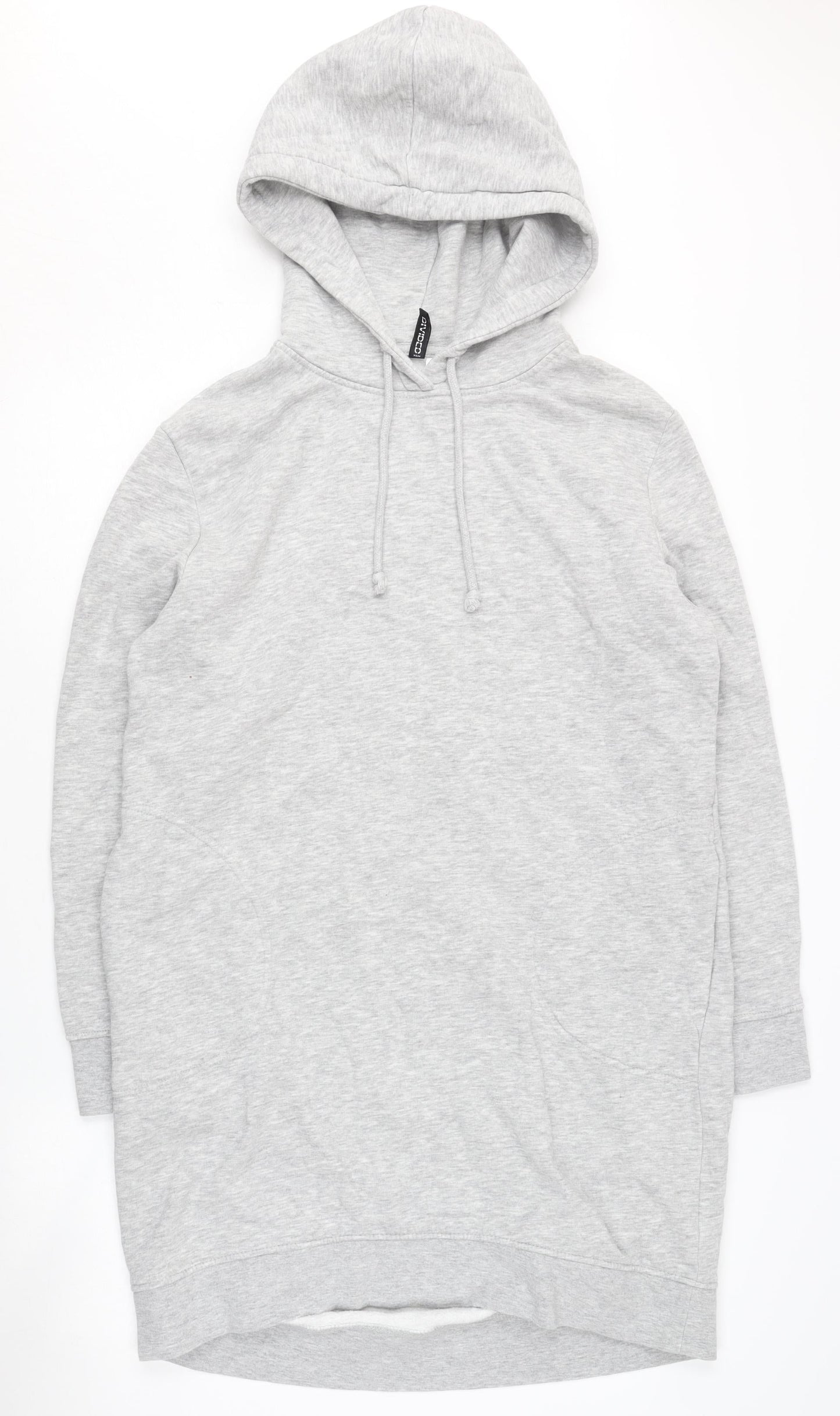 H&M Women’s Grey Hoodie Size 12 Casual Autumn