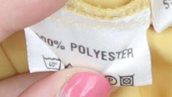 Jacques Vert Women's Yellow Sleeveless Tank Top UK 12