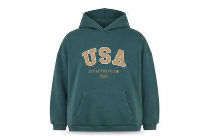 Womens UK Size 20 Boohoo Green Pullover Hoodie