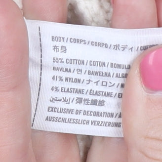 Abercrombie & Fitch Women's Ivory XS Cable-Knit Jumper