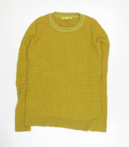 Womens UK Size 12 NEXT Green Pullover Jumper
