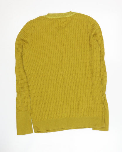 Womens UK Size 12 NEXT Green Pullover Jumper