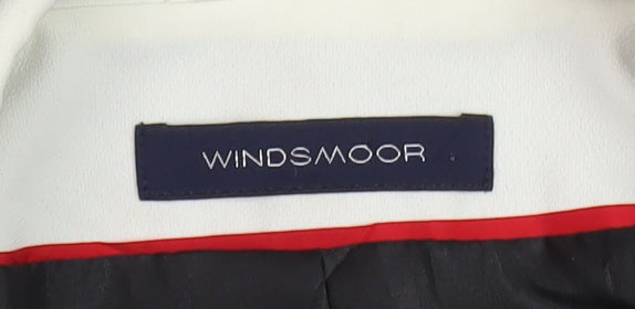 Windsmoor Women's Black Shawl Collar Blazer, Size 12