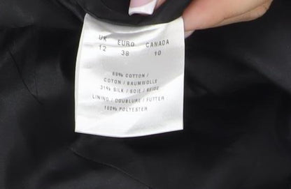 Windsmoor Women's Black Shawl Collar Blazer, Size 12