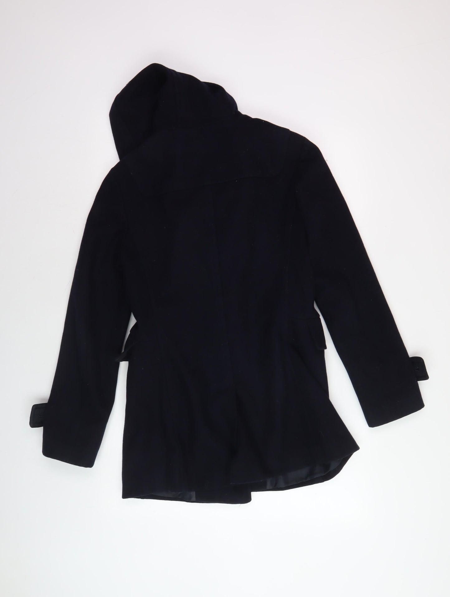 Womens UK Size 8 Therapy Black Parka Coat