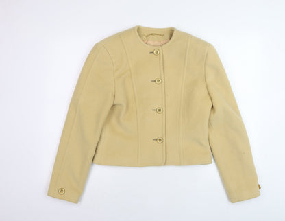Womens UK Size 10 Viyella Beige Basic Jacket