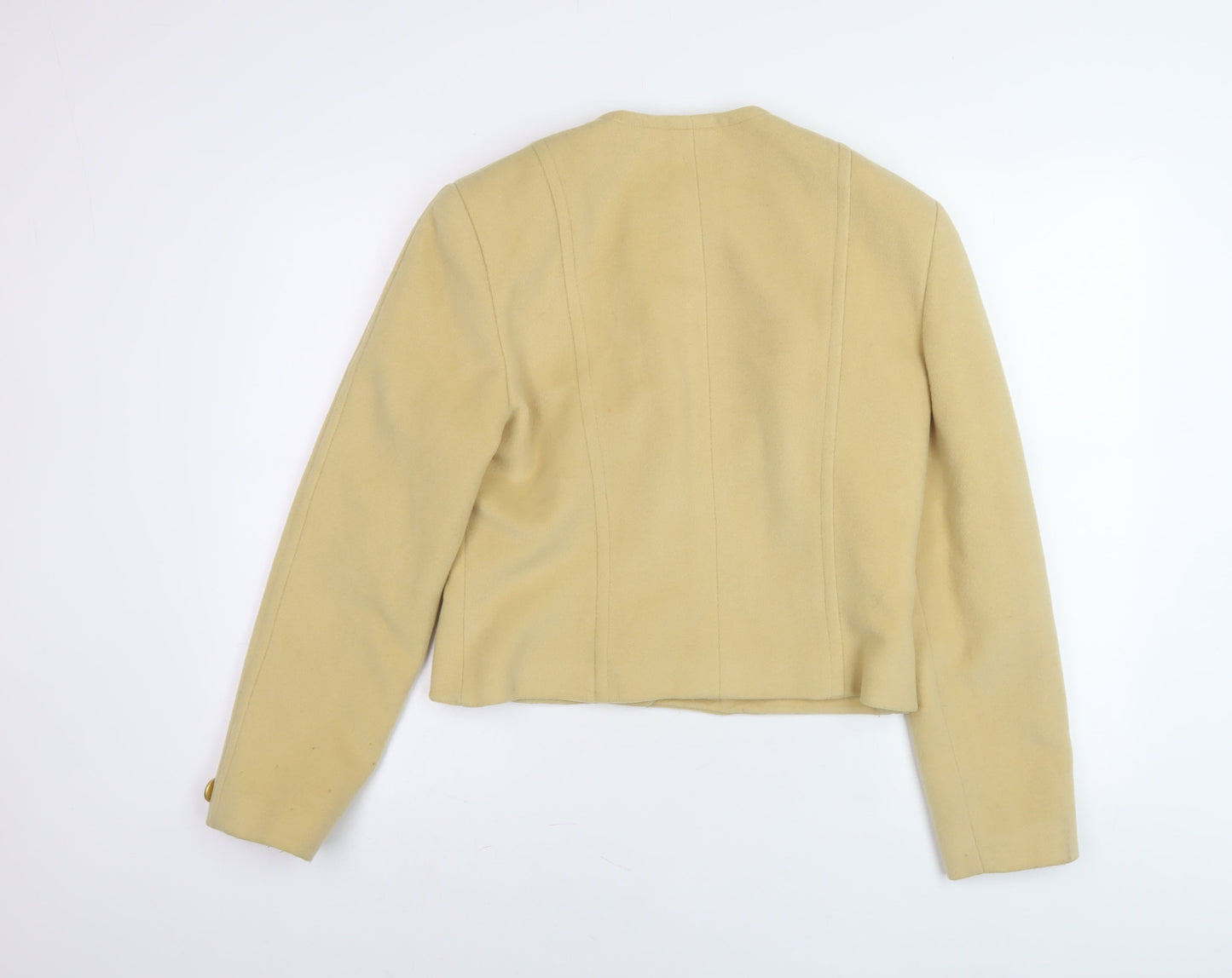 Womens UK Size 10 Viyella Beige Basic Jacket