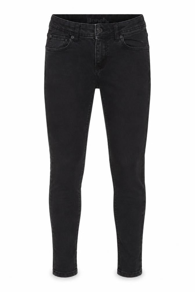Mens UK Size 20 Bench Slim Fit Skinny Black Jeans