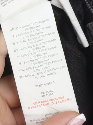 Bench Men's Black Skinny Jeans, Size 20, Slim Fit