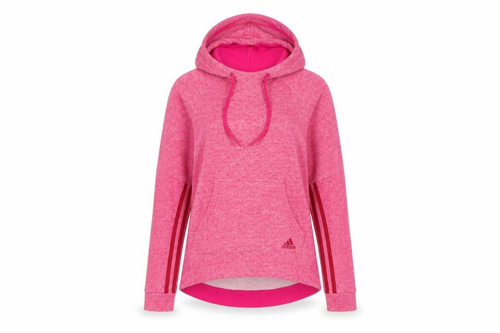 Womens UK Size S adidas Pink Pullover Hoodie