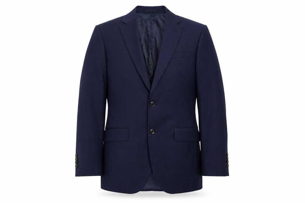 Mens UK Size 36 Marks and Spencer Regular Blue Suit Jacket