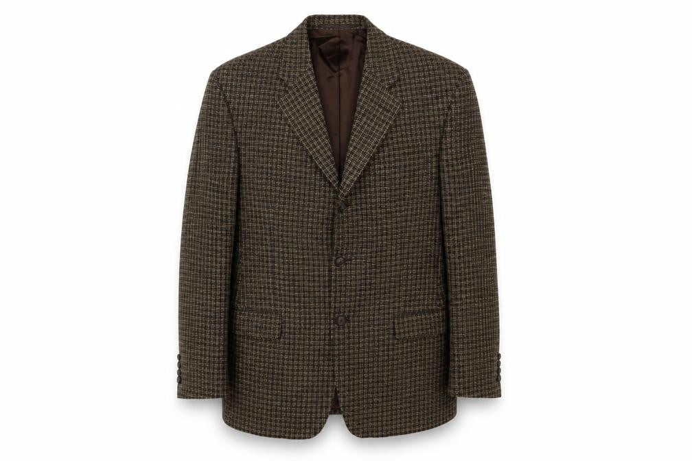 Mens UK Size 40 Berwin & Berwin Regular Brown Suit Jacket
