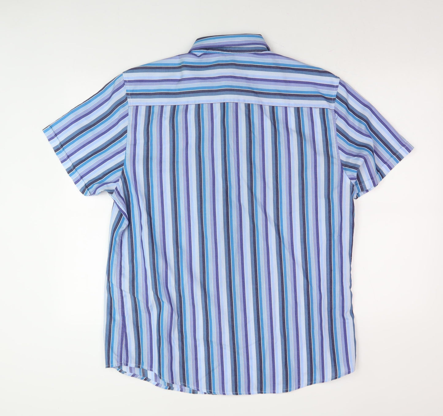 Thomas Nash Men's Multicoloured Striped Shirt M