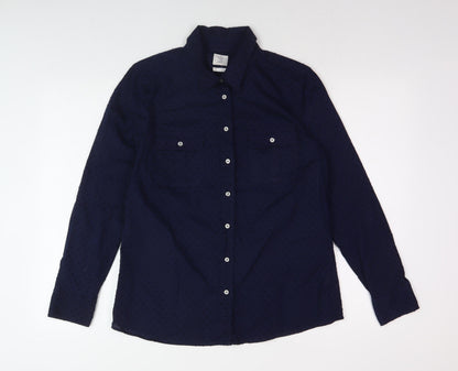 Gap Men's Blue Long Sleeve Casual Shirt S