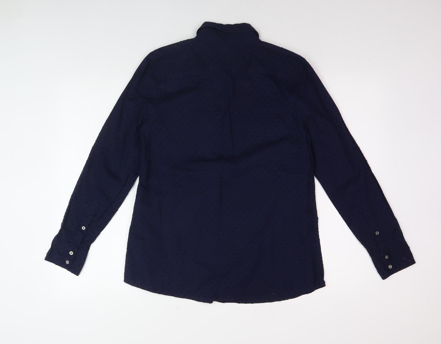 Gap Men's Blue Long Sleeve Casual Shirt S