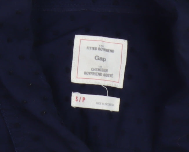 Gap Men's Blue Long Sleeve Casual Shirt S