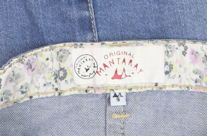 Mantaray Girls Blue Denim A-Line Skirt, Age 9, Casual & Stylish