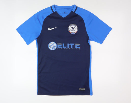 Nike Men's Blue Sports T-Shirt, S, Breathable, Logo