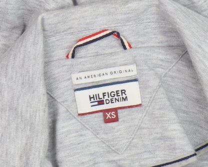 Hilfiger Denim Women's Grey XS Blazer - Casual Classic Style