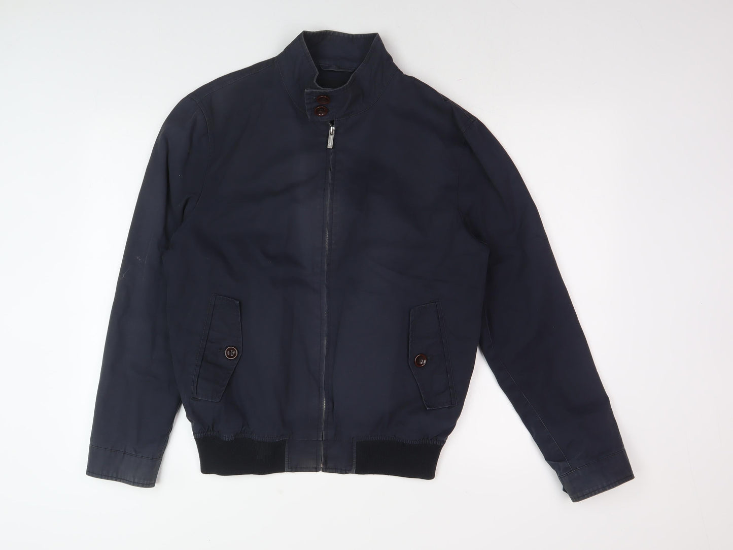 Mens UK Size S Jasper Conran Blue Bomber Jacket
