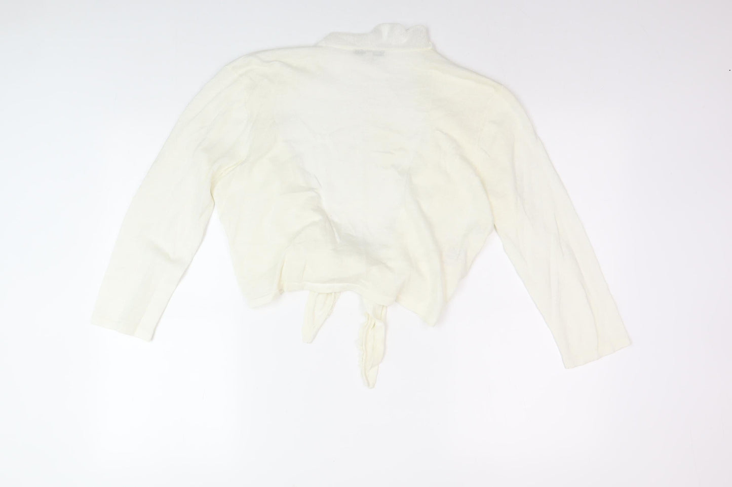 Laura Ashley Women's Ivory Cardigan Size 14