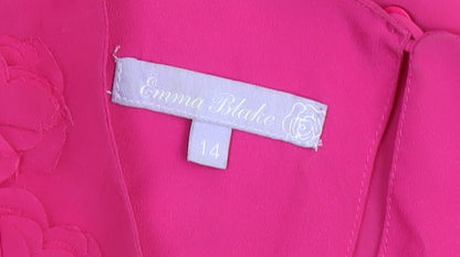 Emma Blake Women's Pink Sleeveless Blouse Size 14