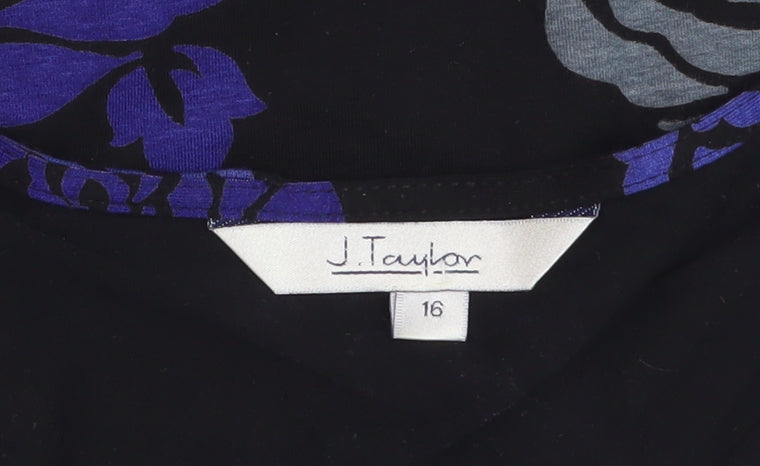 Womens UK Size 16 J. Taylor Multicoloured Basic Blouse