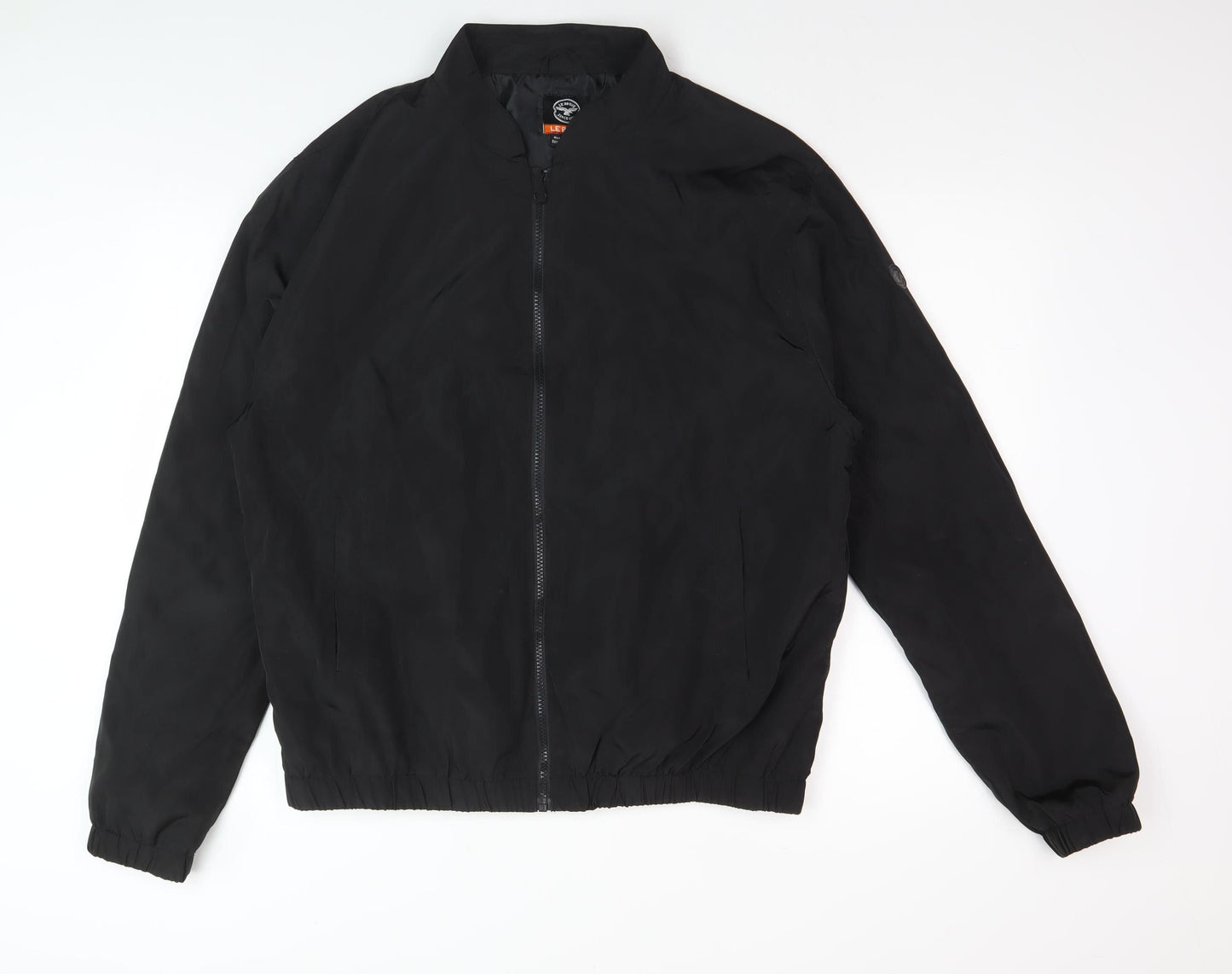 Mens UK Size L Le Breve Black Basic Jacket